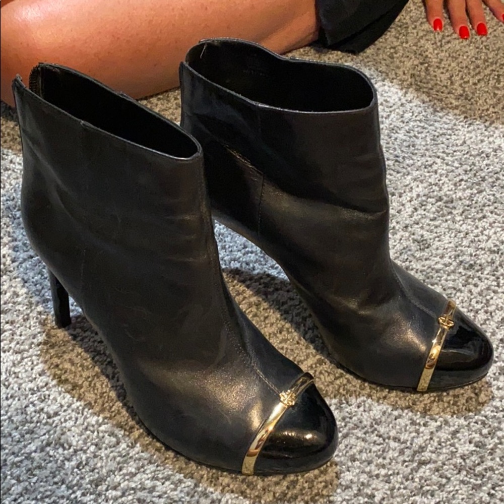 Tory Burch ankle bootie heels